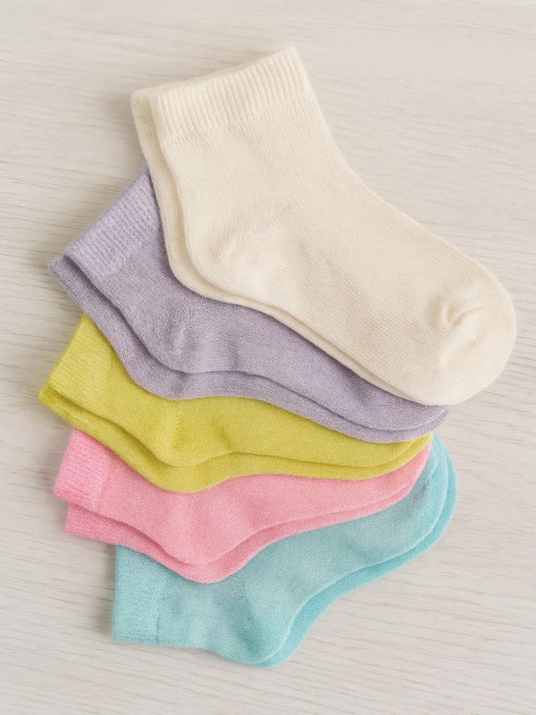 Civil Girls Basic 5'li 2-12 Yaş Kız Patik Çorap