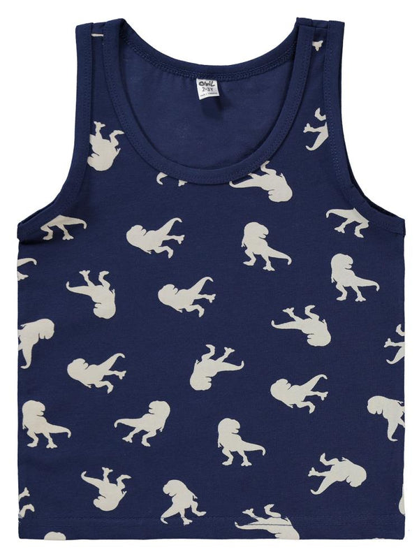 Civil Boys Dinazor 2-10 Yaş İç Çamaşır Takım - Beyaz