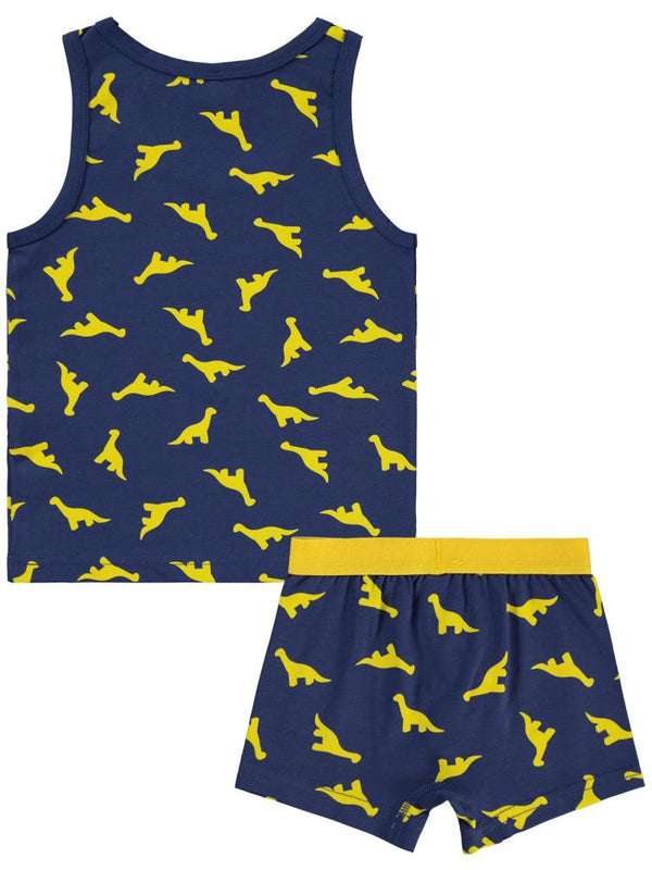 Civil Boys Dinazor 2-10 Yaş İç Çamaşır Takım - Hardal