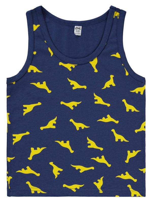 Civil Boys Dinazor 2-10 Yaş İç Çamaşır Takım - Hardal