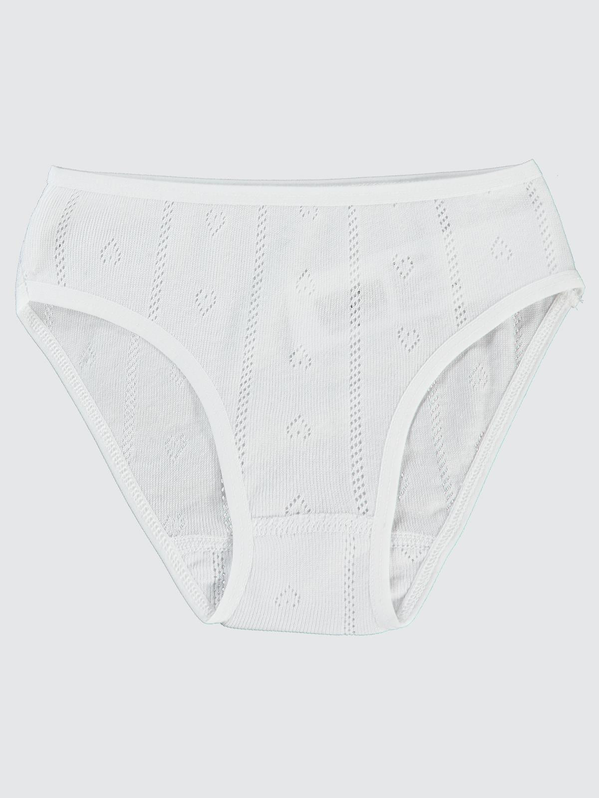 Civil Girls Kız Çocuk 2'li Külot Set 2-10 Yaş - Beyaz