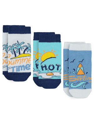 Civil Socks Hot 3'lü 2-12 Yaş Erkek Patik Çorap