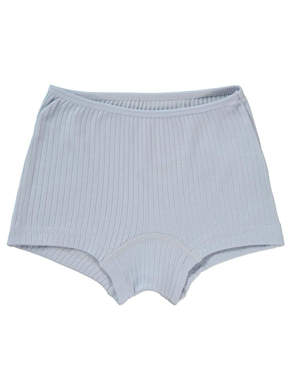 Civil Girls Ribana Çizgili 2-10 Yaş 2'li Boxer Set - Beyaz