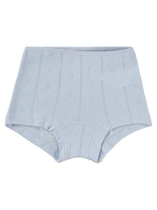 Civil Girls Jakarlı Kalp 2-10 Yaş 2'li Boxer Set - Beyaz