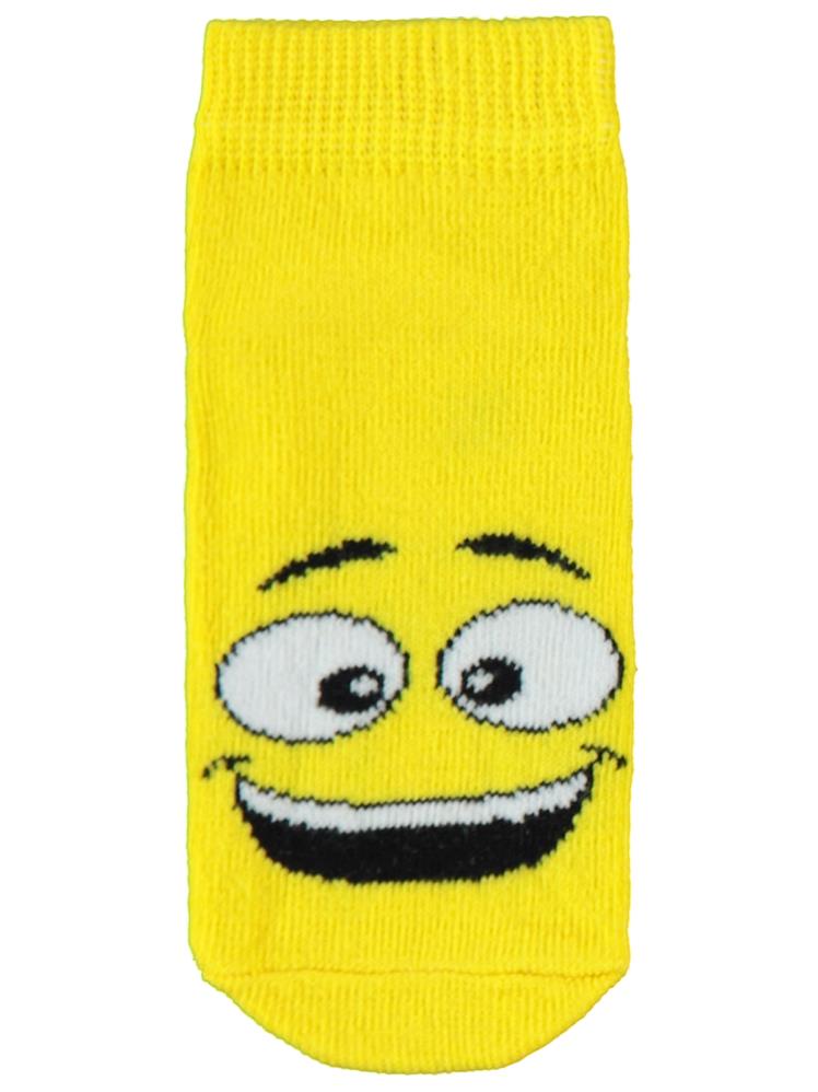 Civil Boys Gülenyüz 3'lü 2-12 Yaş Erkek Patik Çorap