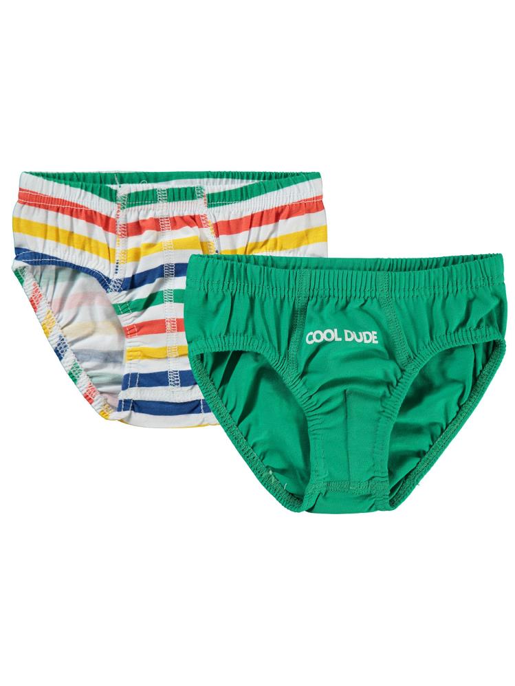 Civil Boys Çizgili  2-10 Yaş 2'li Külot Set