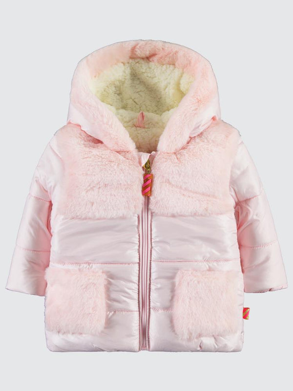 Civil Baby Roba Ve Cepleri Kürklü 6-18 Ay Mont - Pembe