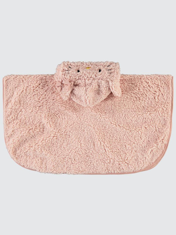 Civil Girls Kuzu 2-5 Yaş Pelerin - Pudra