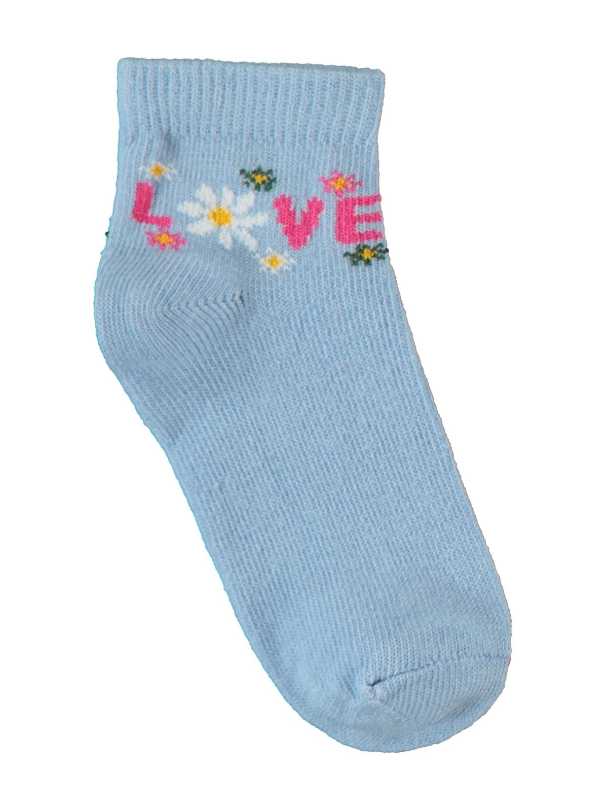 Civil Girls Papatya 3'lü 2-12 Yaş Kız Patik Çorap