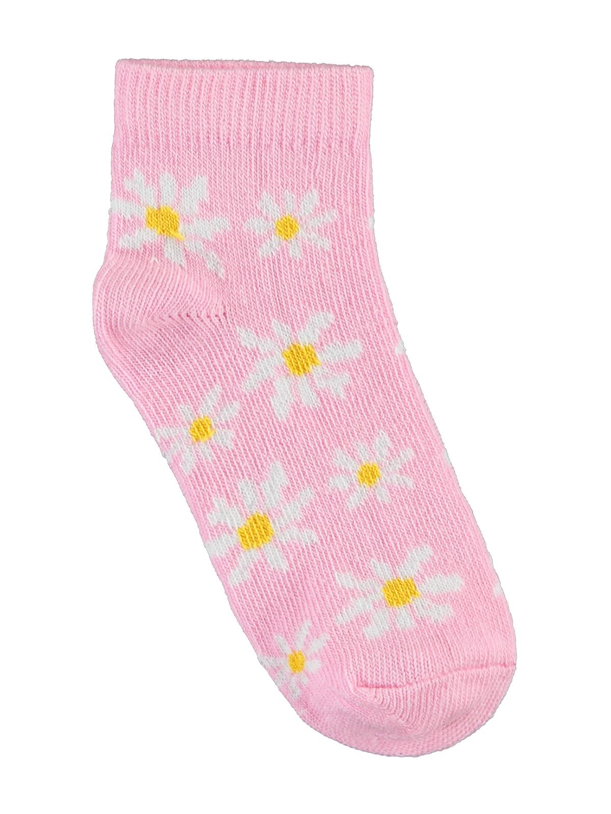 Civil Girls Papatya 3'lü 2-12 Yaş Kız Patik Çorap
