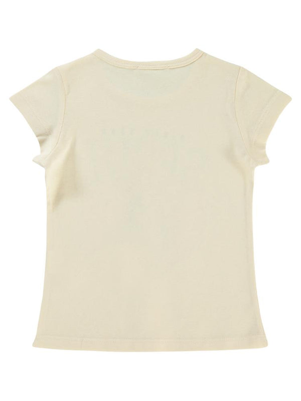 Civil Girls Seoul Baskılı 2-5 Yaş Tişört - Fil Dişi