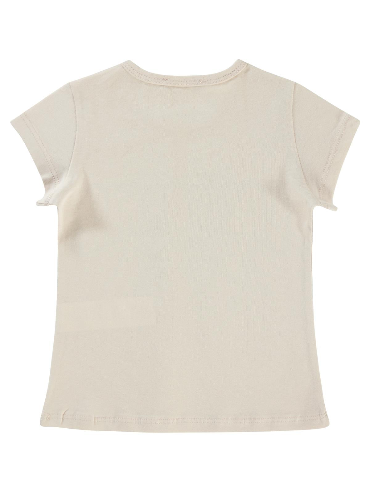 Civil Girls Calıfornıa Baskılı 2-5 Yaş Tişört - Pudra