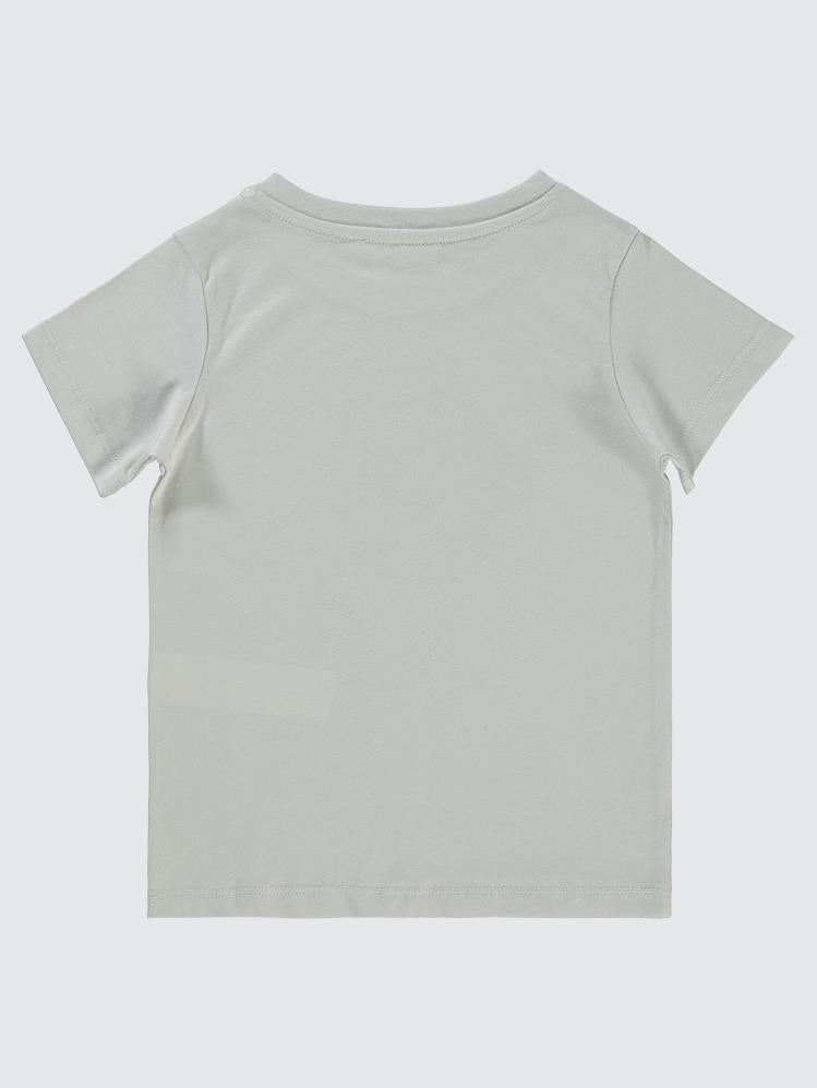 Civil Boys Nft Worl Maymun Baskılı 2-5 Yaş Tişört - Gri