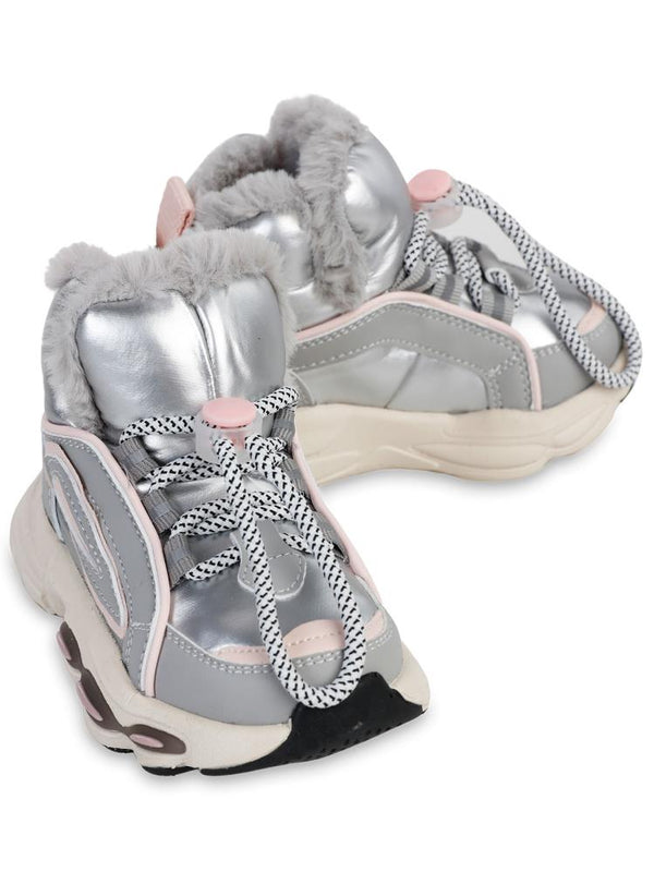 Civil Girls Kız Çocuk Bot 20-25 Numara - Gri