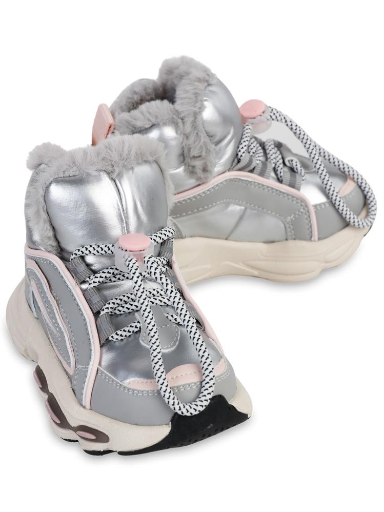 Civil Girls Kız Çocuk Bot 20-25 Numara - Gri