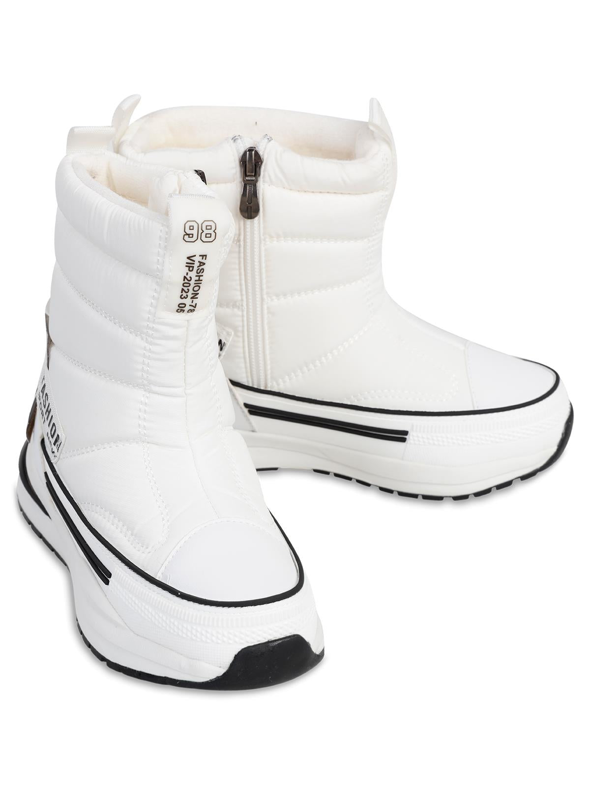 Civil Girls Kız Çocuk Kar Botu 32-37 Numara - Beyaz