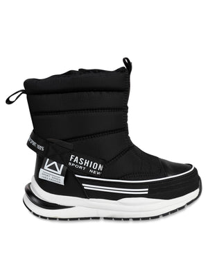 Civil Girls Kız Çocuk Kar Botu 32-37 Numara - Siyah