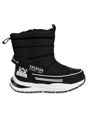 Civil Girls Kız Çocuk Kar Botu 32-37 Numara - Siyah