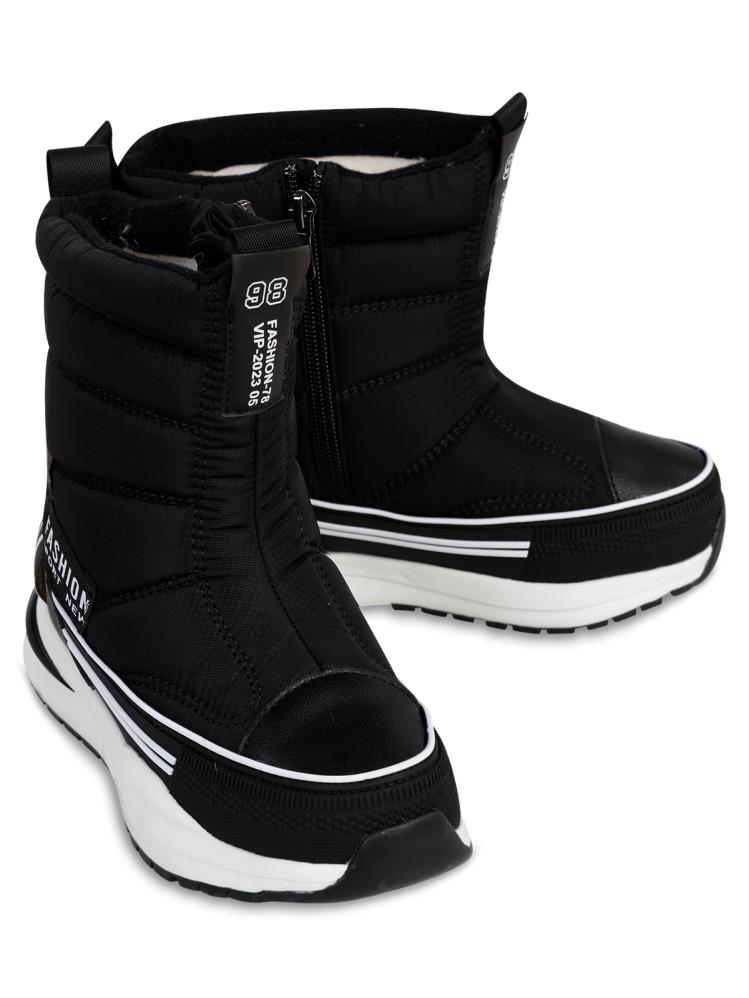 Civil Girls Kız Çocuk Kar Botu 32-37 Numara - Siyah