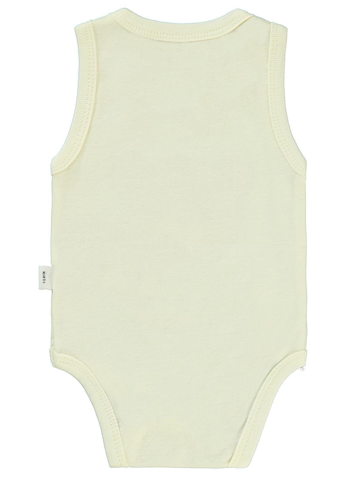 Civil Baby Little Bear Baskılı 1-36 Ay Çıtçıtlı Badi - Fil Dişi