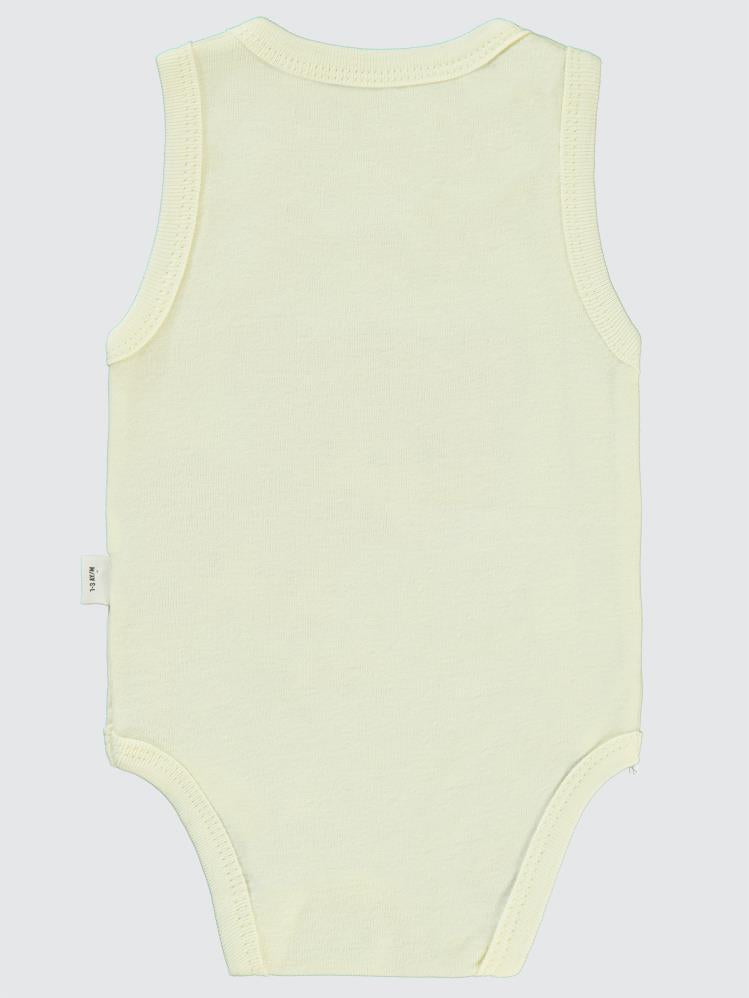 Civil Baby Little Bear Baskılı 1-36 Ay Çıtçıtlı Badi - Fil Dişi