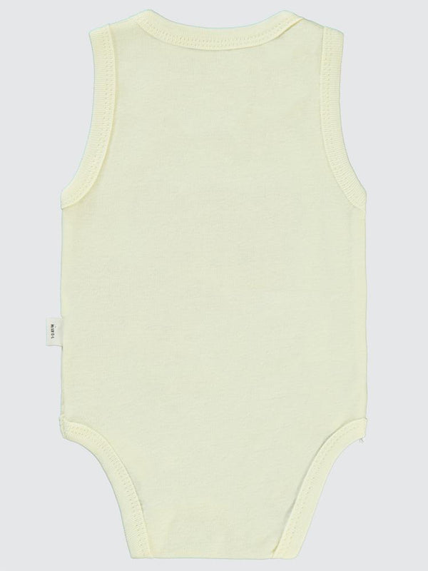 Civil Baby Little Bear Baskılı 1-36 Ay Çıtçıtlı Badi - Fil Dişi