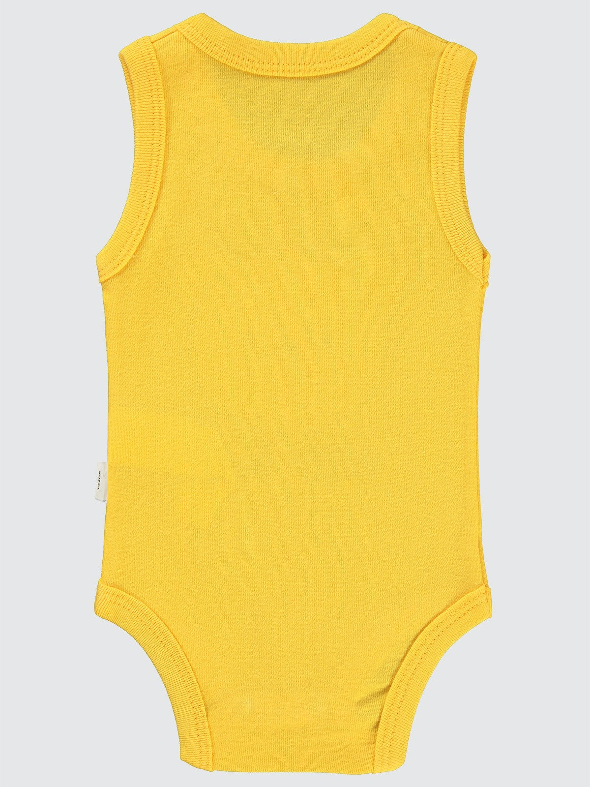 Civil Baby Little Bear Baskılı 1-36 Ay Çıtçıtlı Badi - Hardal