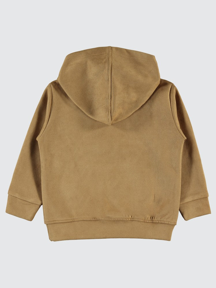Civil Boys Stand Up Baskılı 2-5 Yaş Sweatshirt - Bej