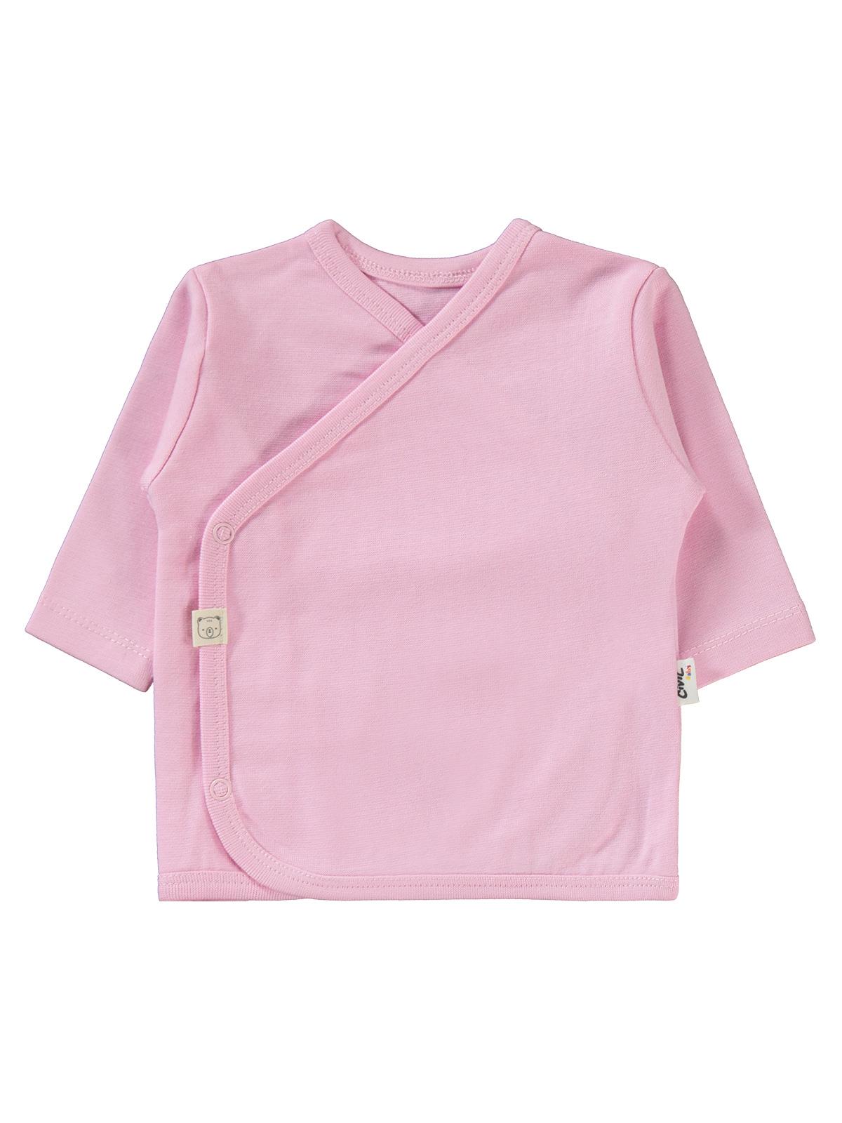 Civil Baby 3'Lü Basic 0-1 Ay Zıbın Takımları - Pembe