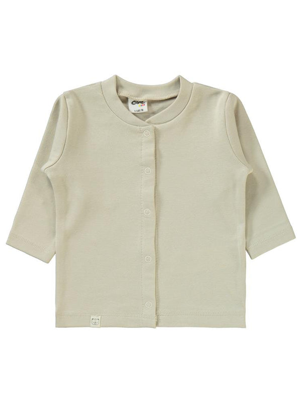 Civil Baby Düz 1-6 Ay Pijama Takımı - Bej