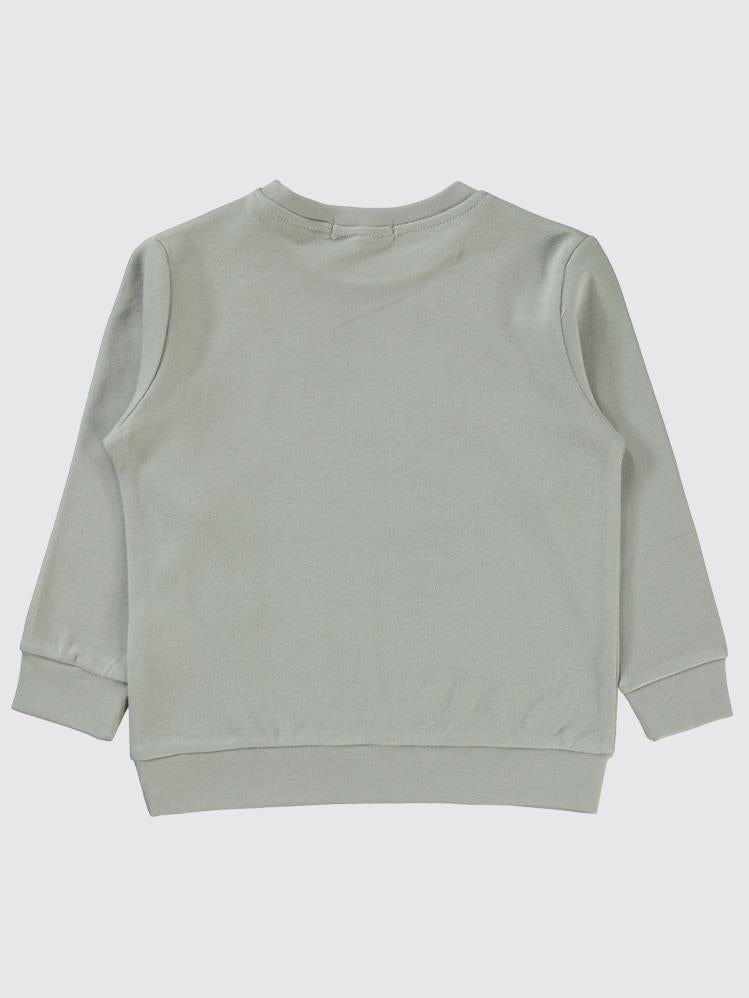 Civil Boys You Will Baskılı 2-5 Yaş Sweatshirt - Gri