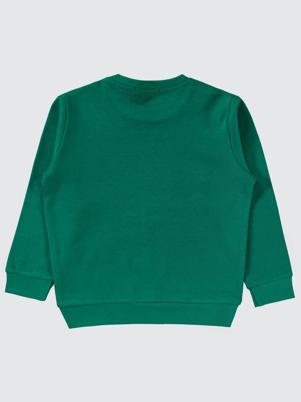 Civil Boys You Will Baskılı 2-5 Yaş Sweatshirt - Yeşil