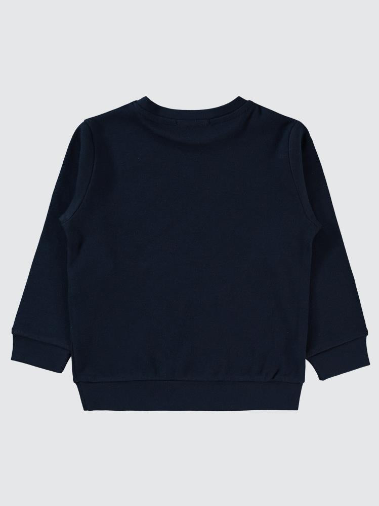 Civil Boys Choose Your Mood Baskılı 2-5 Yaş Sweatshirt - Lacivert