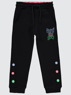 Civil Girls Kız Çocuk Eşofman Altı 2-5 Yaş - Siyah