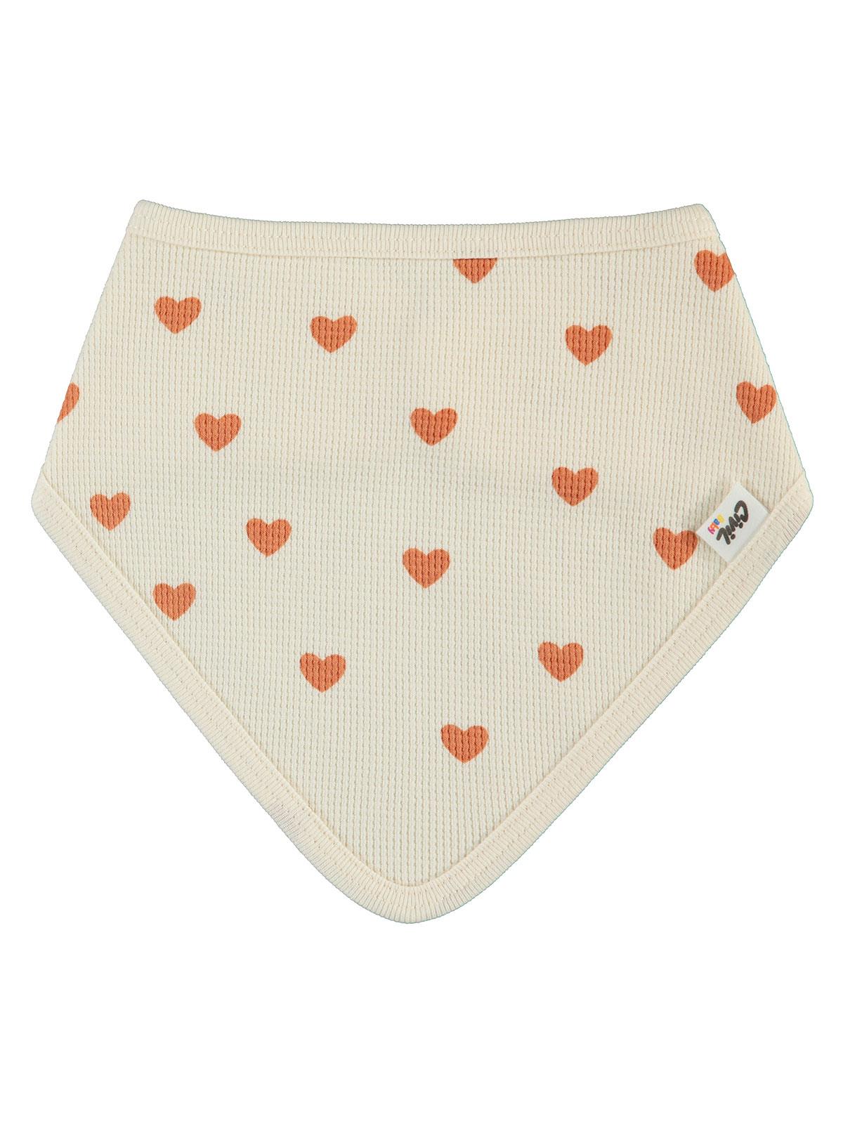 Civil Baby Kalp Zürafa Mama Önlüğü - Fil Dişi