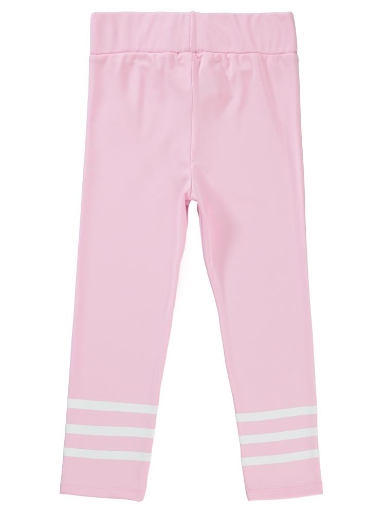 Civil Girls Tenis Baskılı 10-13 Yaş Tayt - Pembe