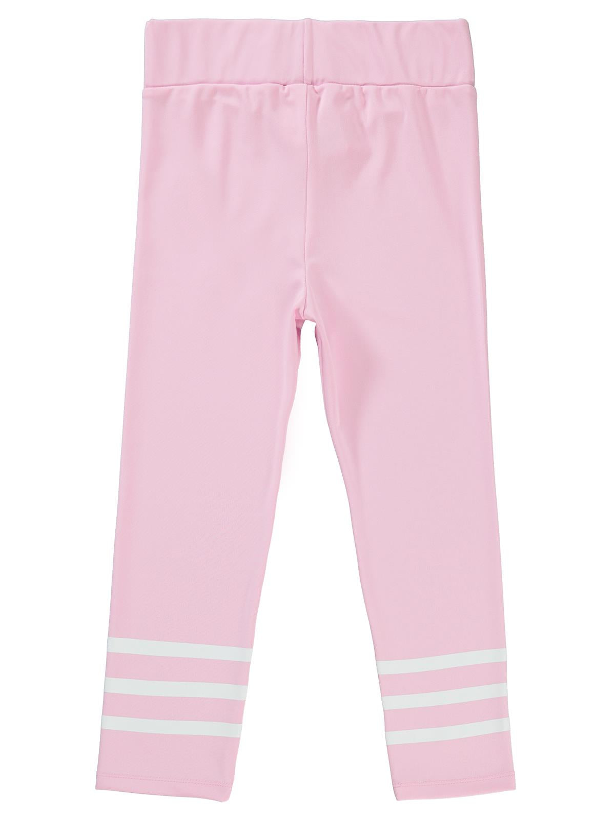 Civil Girls Tenis Baskılı 10-13 Yaş Tayt - Pembe