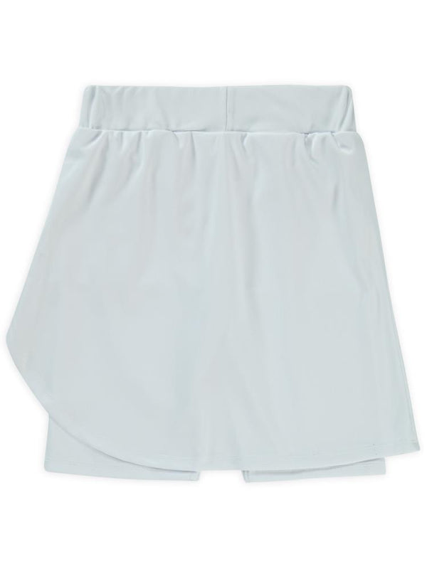 Civil Girls Tenis Baskılı 10-13 Yaş Şort - Beyaz