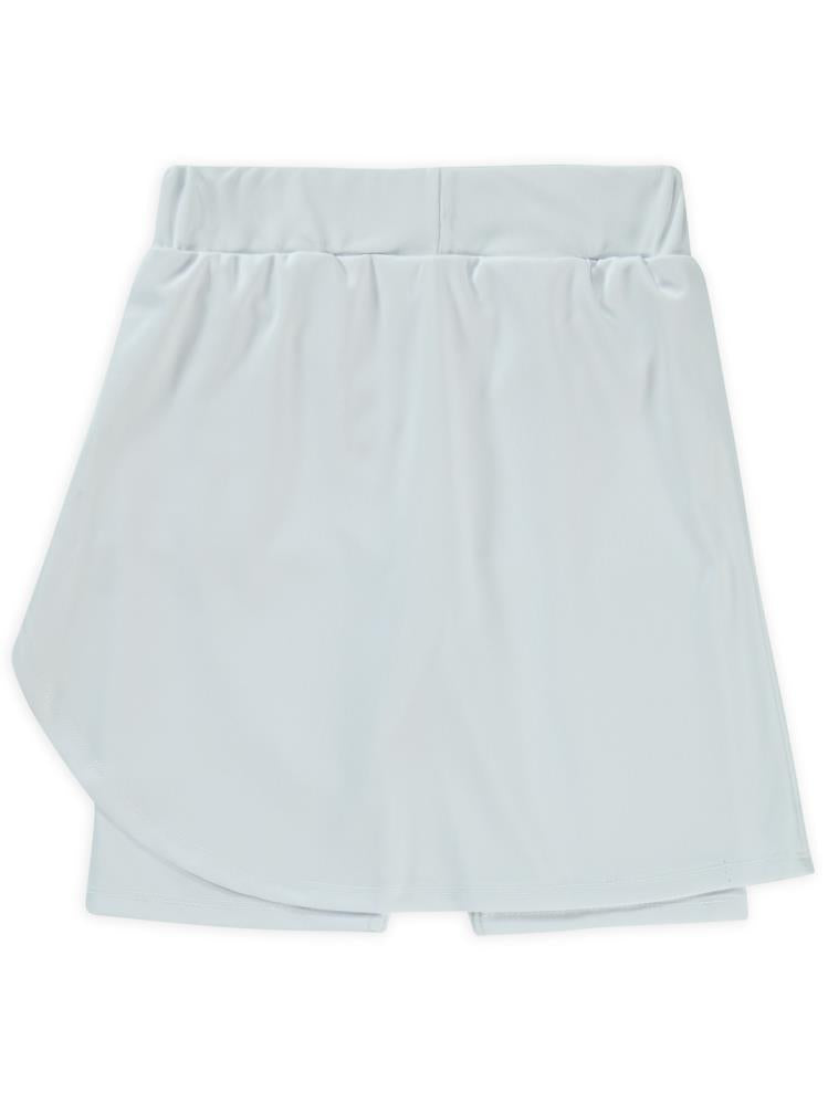 Civil Girls Tenis Baskılı 10-13 Yaş Şort - Beyaz