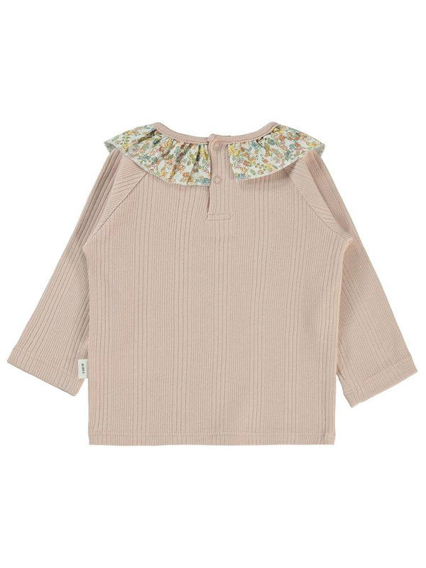 Civil Baby Çizgi Raporlu 6-18 Ay Sweatshirt - Pudra