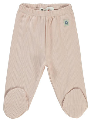 Civil Baby Çizgi Raporlu 1-6 Ay Tek Alt Bebe - Pudra