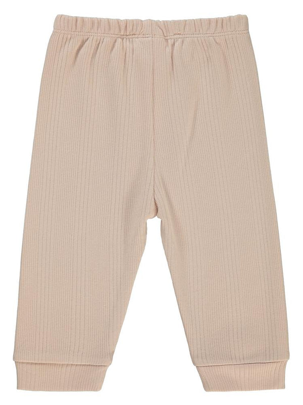 Civil Baby Çizgi Raporlu 6-18 Ay Tek Alt Bebe - Pudra