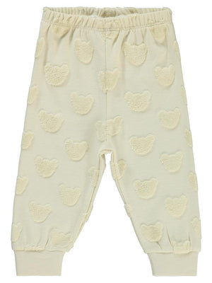 Civil Baby Kabartmalı Ayıcık Baskılı 6-18 Ay Tek Alt Bebe - Bej