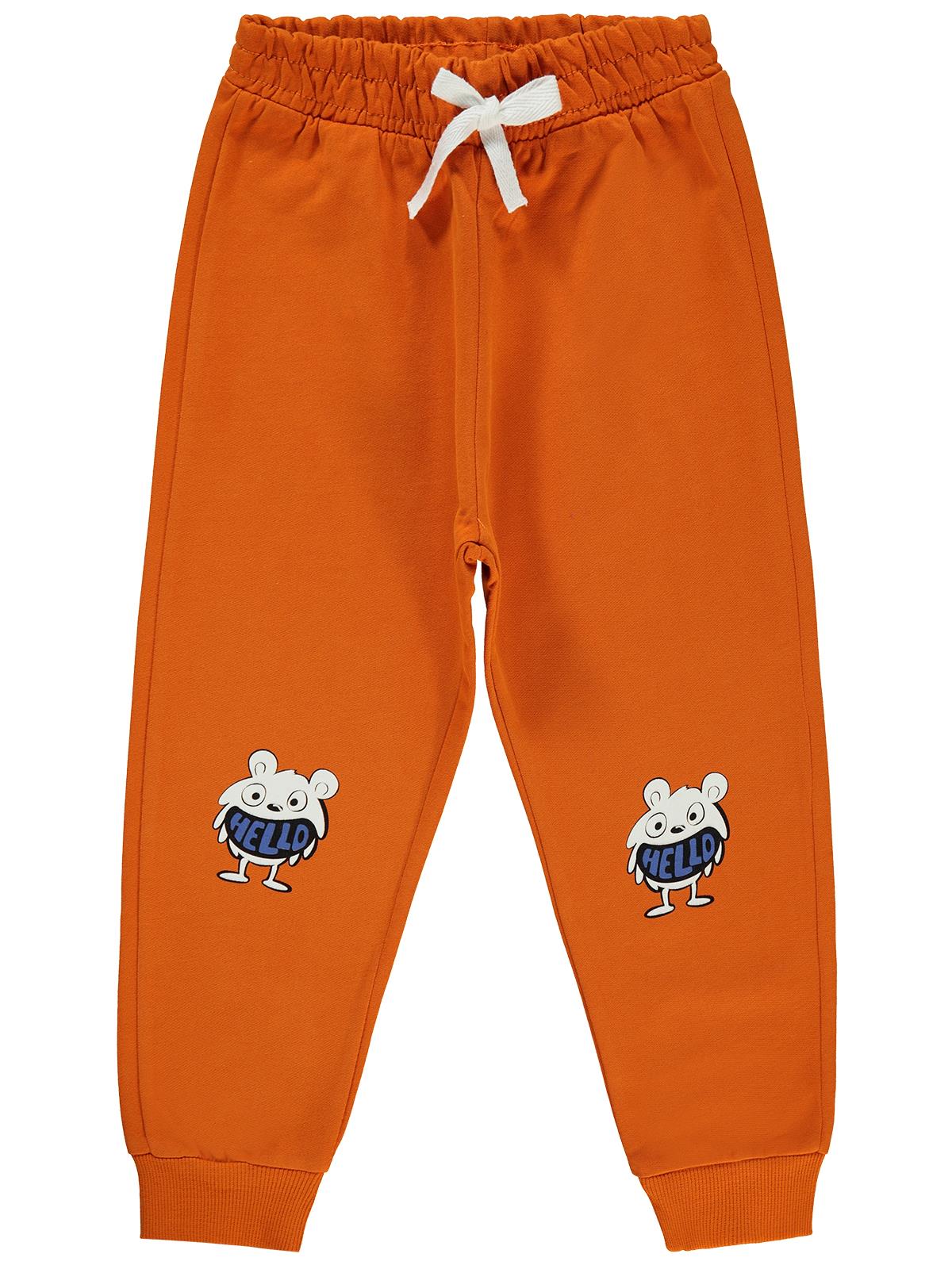 Civil Boys Erkek Çocuk Eşofman Altı 2-5 Yaş  - Turuncu