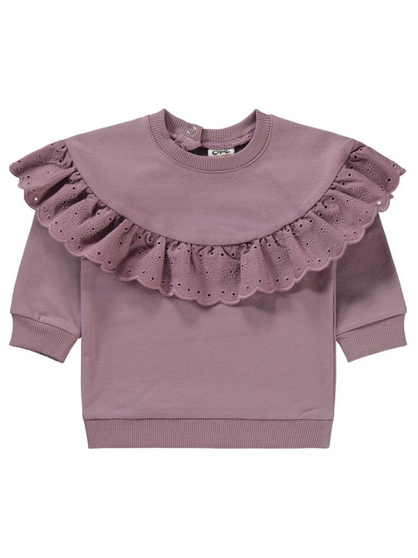 Civil Baby Brodeli 6-18 Ay Takım - Lila