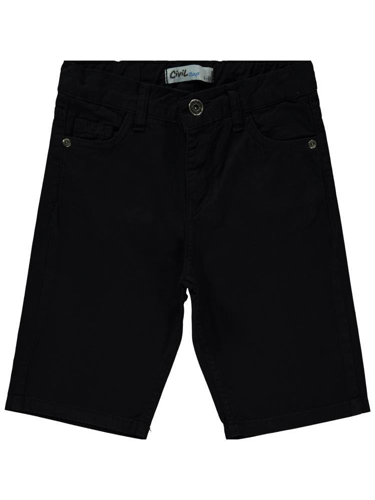 Civil Boys Basic 5 Cep 6-9 Yaş Kapri - Siyah