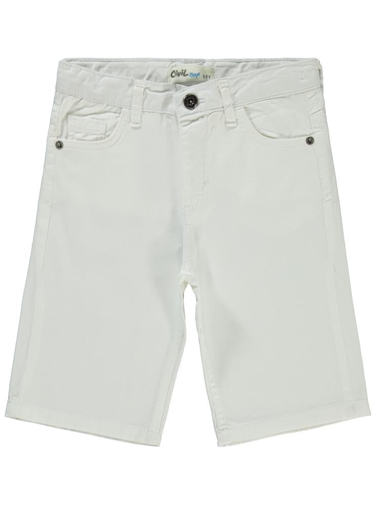 Civil Boys Basic 5 Cep 10-13 Yaş Kapri - Beyaz