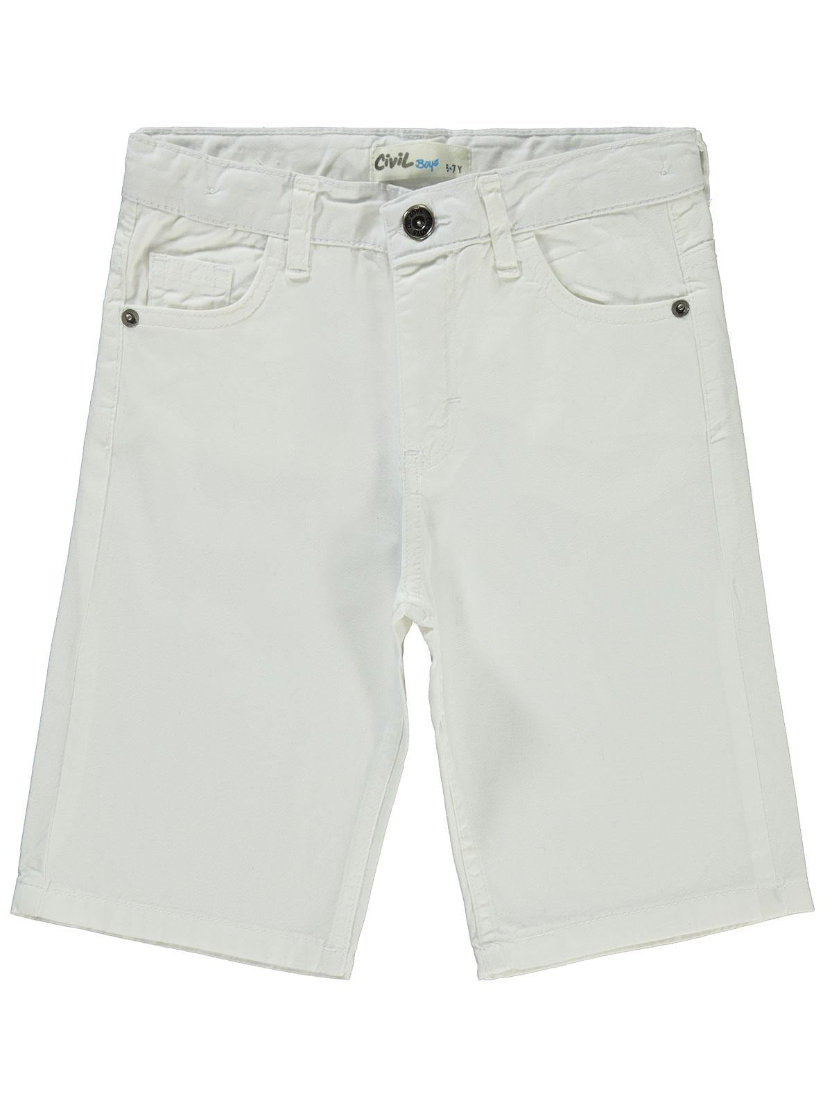 Civil Boys Basic 5 Cep 10-13 Yaş Kapri - Beyaz