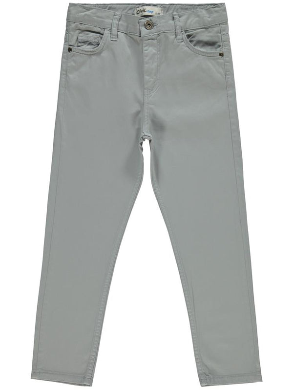 Civil Boys Basik 5 Cep 10-13 Yaş Pantolon - Gri