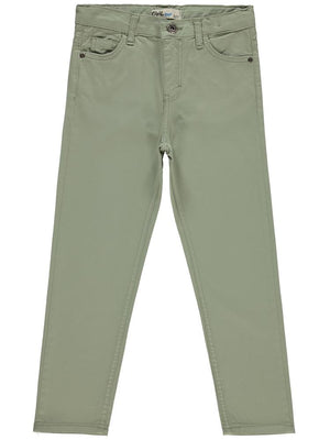 Civil Boys Basic 5 Cep 6-9 Yaş Pantolon - Yeşil